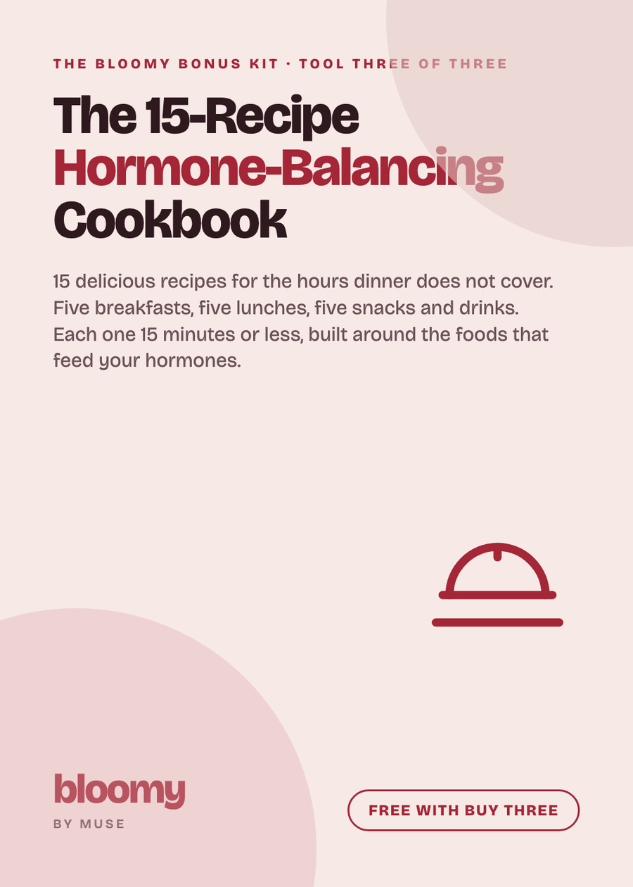 FREE GIFT: The 15-Recipe Hormone-Balancing Cookbook